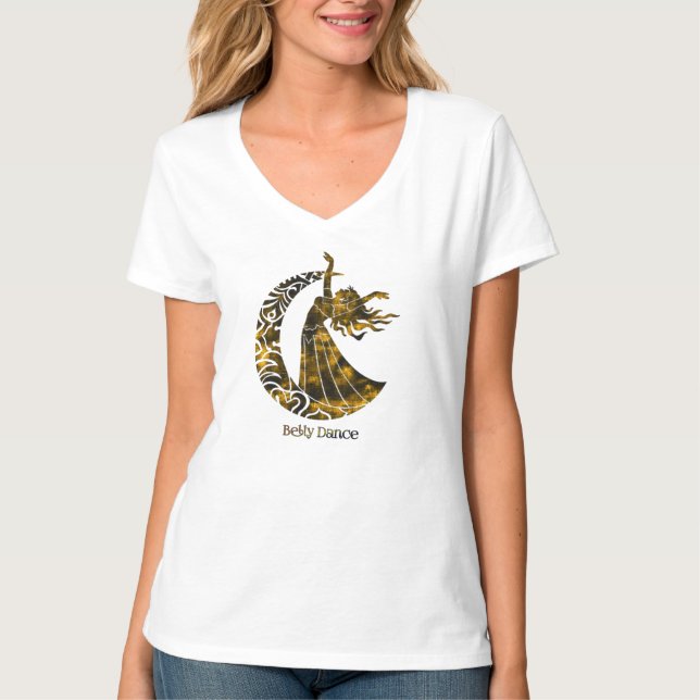 Danse du ventre T-shirt danse du ventre Chemise fe (Devant)