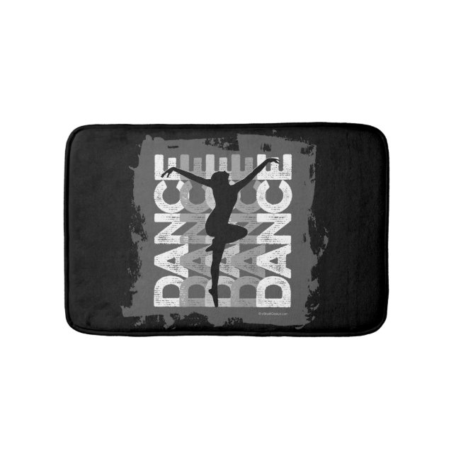 Danse et Lettres (Tanz) Badematte (Vorderseite)