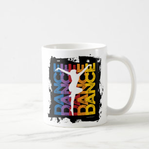 Danse et Lettres (Tanz) Kaffee Tasse