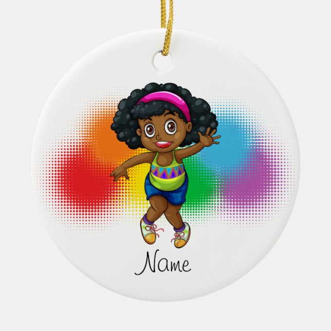 Danse Hip hop personnalisée Ornements de Noël (Devant)