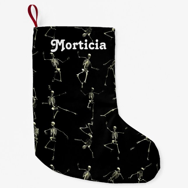 Danse Macabre Kleiner Weihnachtsstrumpf (Vorderseite)