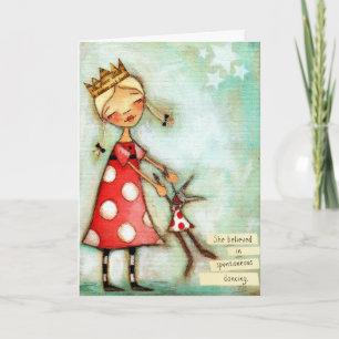 Danse spontanée - Carte d'anniversaire