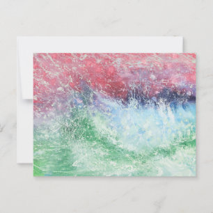 Danse sur la carte postale Oboe