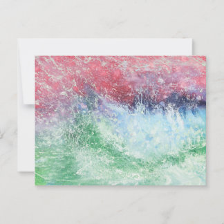 Danse sur la carte postale Oboe