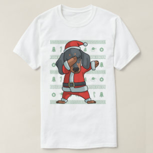 Danse tamponnante de limande de Noël de T-shirt d