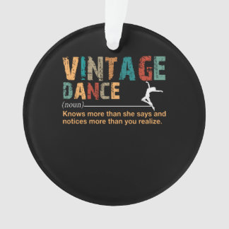 Danse vintage Définition Danse Lover Cadeau