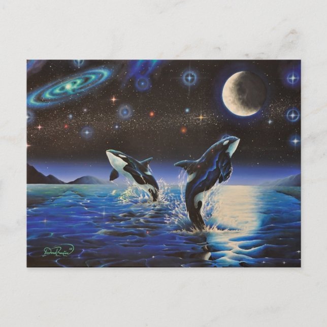 Danser dans les étoiles, cartes postales (Devant)