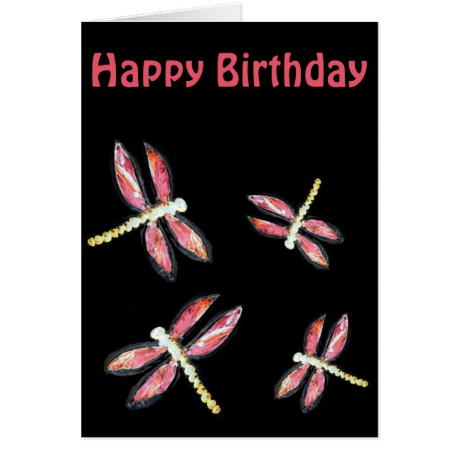 Danser l'art des insectes Dragonine rose (Devant)