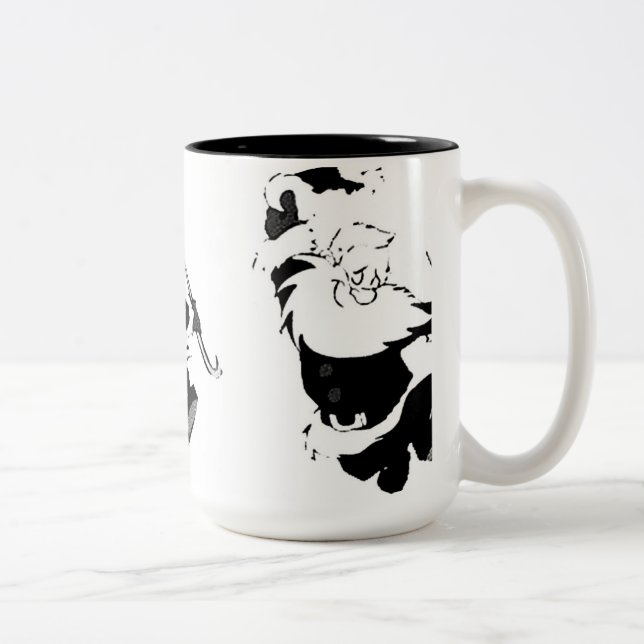 "DANSER PÈRE NOËL" CHRISTMAS MUG (Droit)