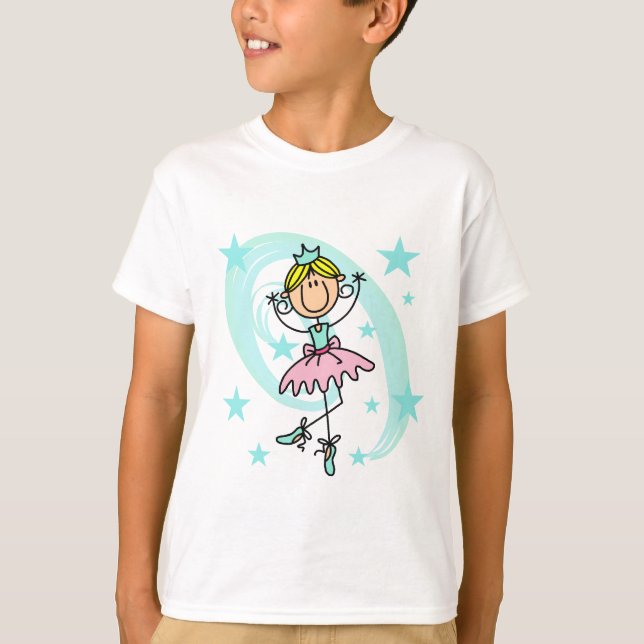 Danseur classique - T-shirts et cadeaux blonds (Devant)