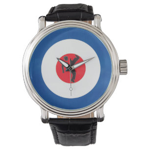Danseur d'âme et montre-bracelet du nord de cible
