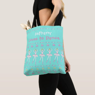 Danseur de ballet Sac fourre-tout personnalisé