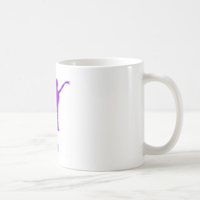 Danseur de ballet violet Nouvel An veut de la Mug (Droite)