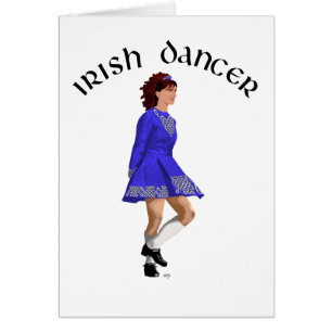 Danseur de pas irlandais - Robe bleue