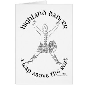 Danseur écossais des Highlands