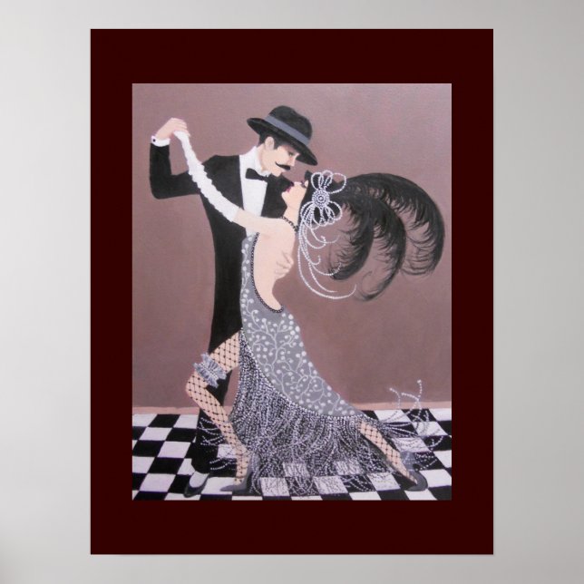DANSEURS ART DÉCO vintages (Devant)