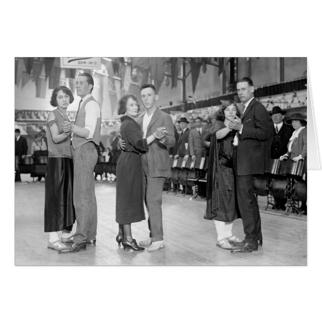 Danseurs de Marathon, 1923 (Devant horizontal)