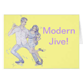 Danseurs Jive Ceroc modernes