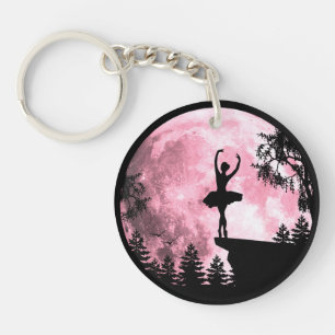 Danseuse de ballet rose Ballerine de pleine lune F
