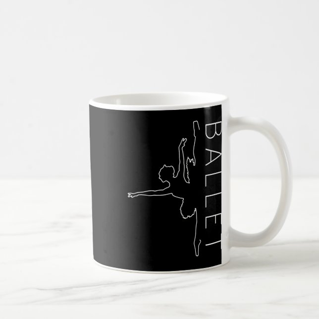 Danseuse Funny Coryphee Ballerina Choreograf Ba Kaffeetasse (Rechts)