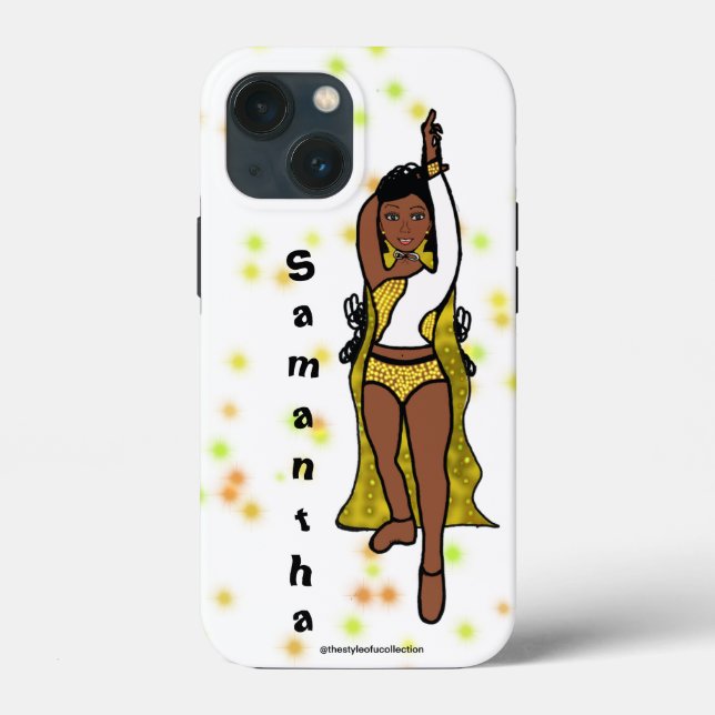Danseuse personnalisée iPhone / coque ipad Gold Ca (Verso)