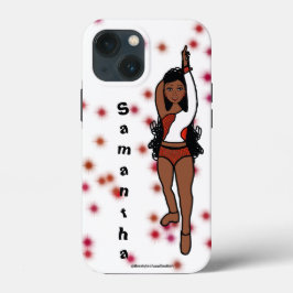 Danseuse personnalisée iPhone / coque ipad Red Spa