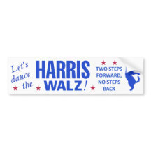 Dansez le Sticker Harris Walz Bumper
