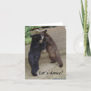 Dansons ! Carte de correspondance