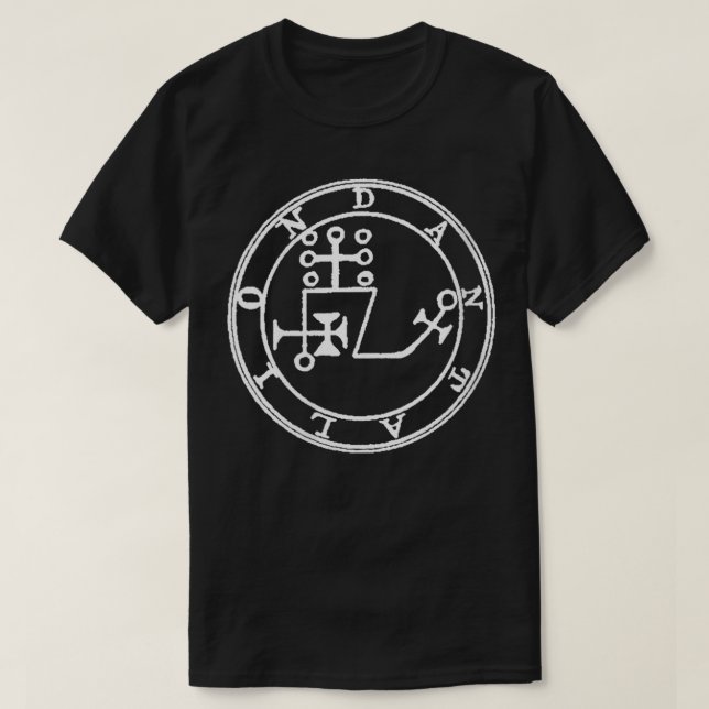 Dantalion Sigil Talisman Demon Circ Womens Siegel T-Shirt (Design vorne)