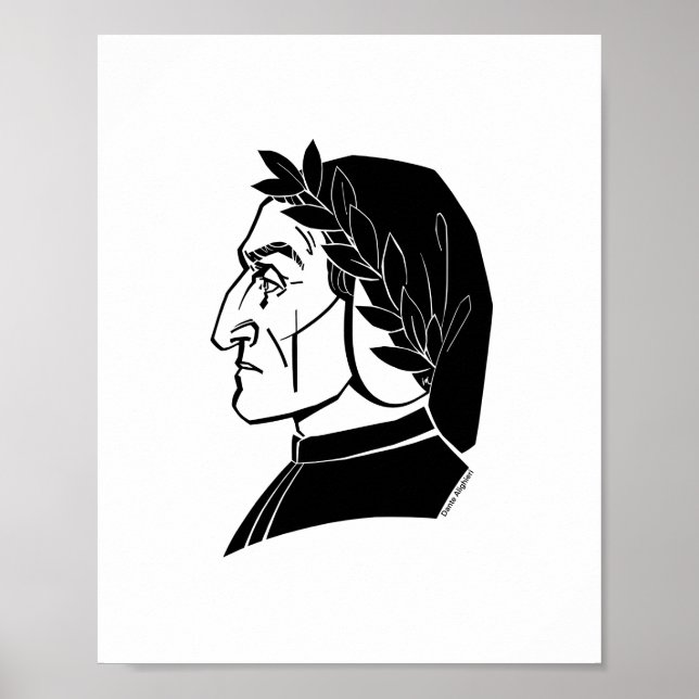Dante Alighieri Poster (Vorne)