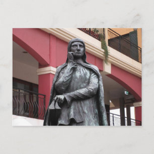 Dante-Alighieri-Statue in Leichhardt-Postkarte Postkarte