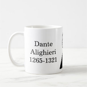 Dante Alighieri Zitat über Verse Kaffeetasse