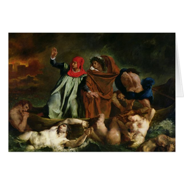 Dante et Virgil dans la pègre, 1822 (Devant horizontal)