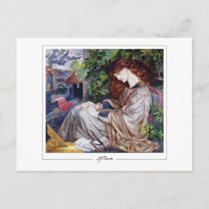Dante Gabriel Rossetti #1 - Kunstpostkarte Postkarte