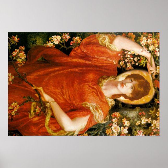 Dante Gabriel Rossetti Art Poster (Vorne)