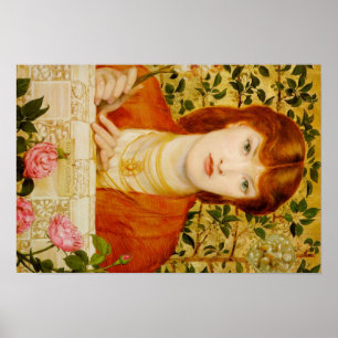 Dante Gabriel Rossetti Art Poster