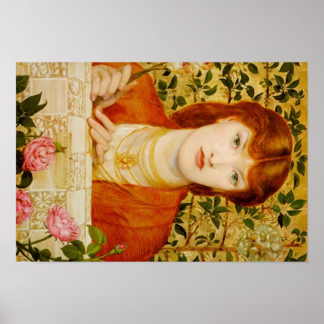 Dante Gabriel Rossetti Art Poster (Vorne)