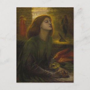 Dante Gabriel Rossetti Art Postkarte