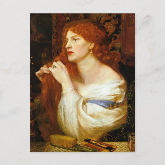 Dante Gabriel Rossetti: Aurelia Postkarte (Vorderseite)