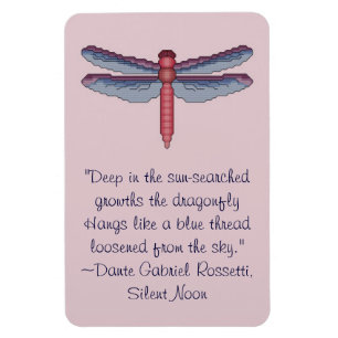 Dante Gabriel Rossetti Dragonfly Magnet