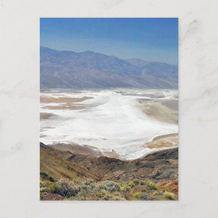 Dante S View Salt Flats Desert Death Valley Postkarte