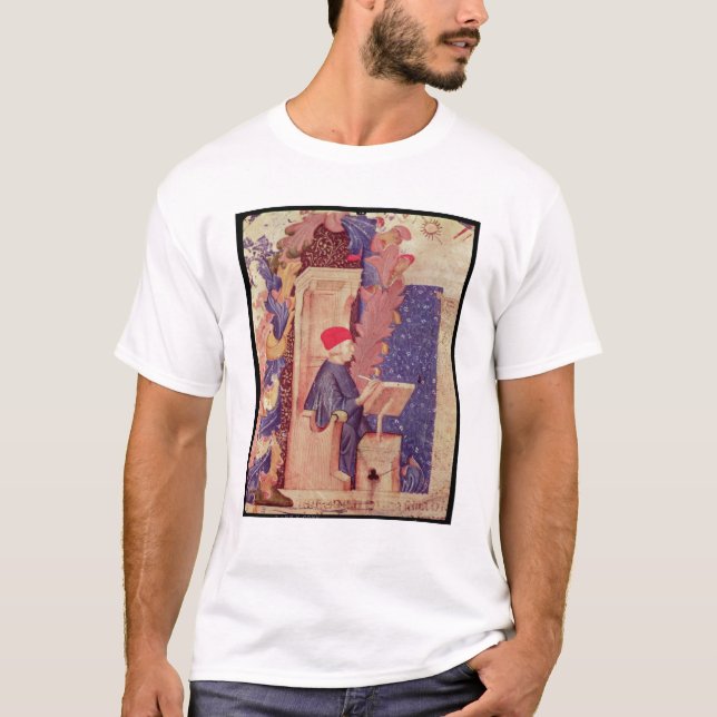 Dante Schreiben 'das göttliche Comedy T-Shirt (Vorderseite)