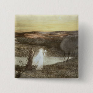 Dante und Beatrice, von "L'Estampe Moderne", publ Button