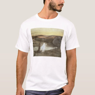 Dante und Beatrice, von "L'Estampe Moderne", publ T-Shirt