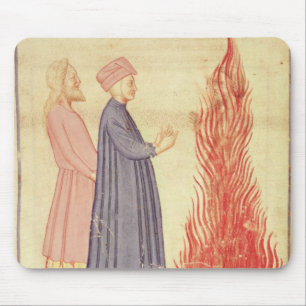 Dante und Virgil erkennen Ulysees Mousepad