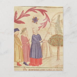 Dante und Virgil im Paradies für Ausflüge Postkarte