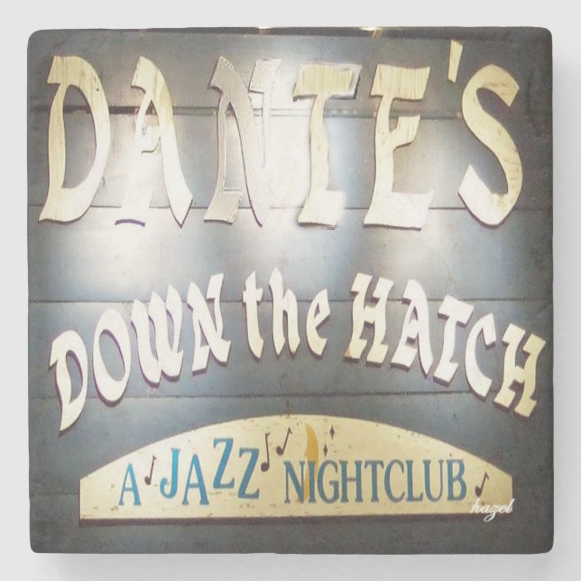 Dante's Down The Hatch, Dantes Atlanta, Dantes Steinuntersetzer (Vorderseite)