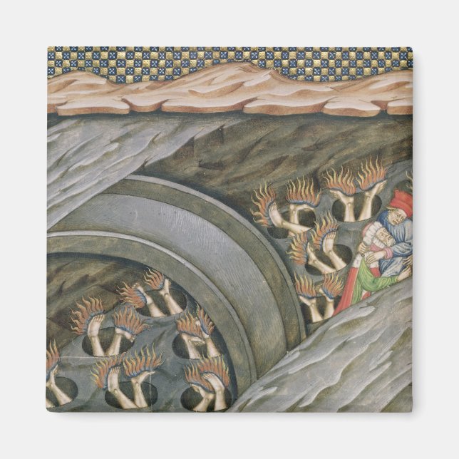 Dante's Inferno mit Kommentar Magnet (Vorne)
