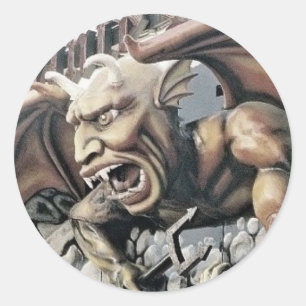 Dante's Inferno Spookhouse Demon Stickers