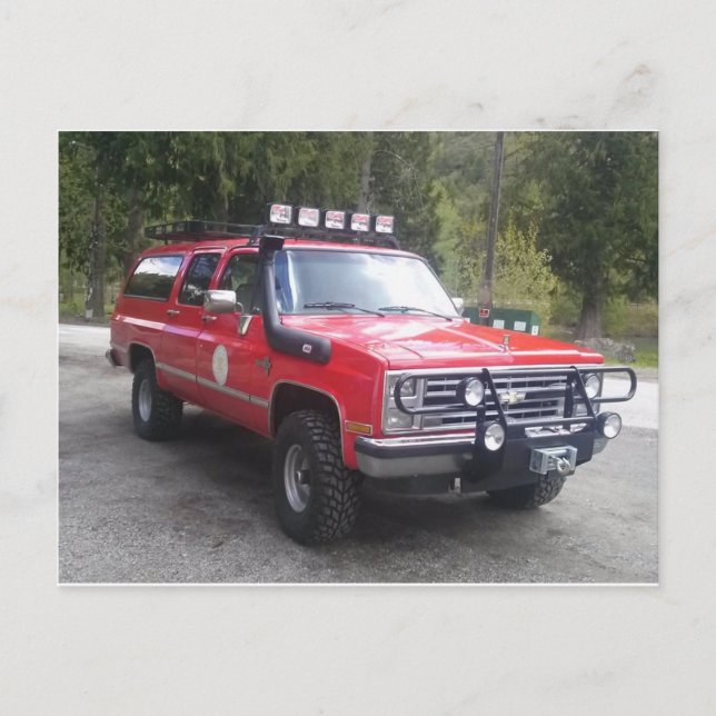 Dante's Peak Vorurban Postkarte (Vorderseite)